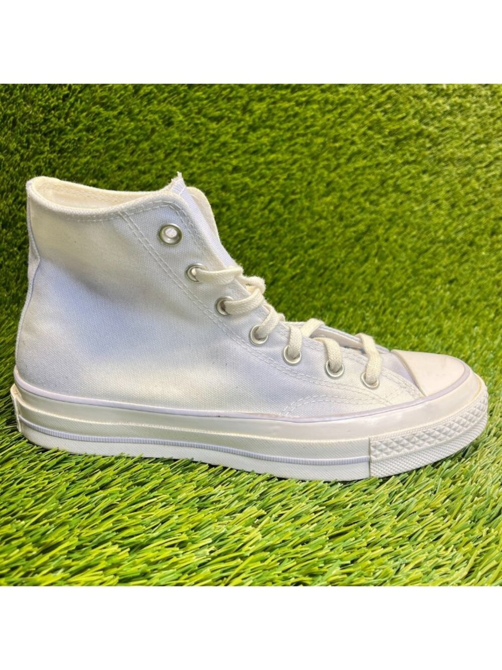 Converse Chuck 70 High Womens Size 8 Purple White Athletic Skate Shoes Sneakers
